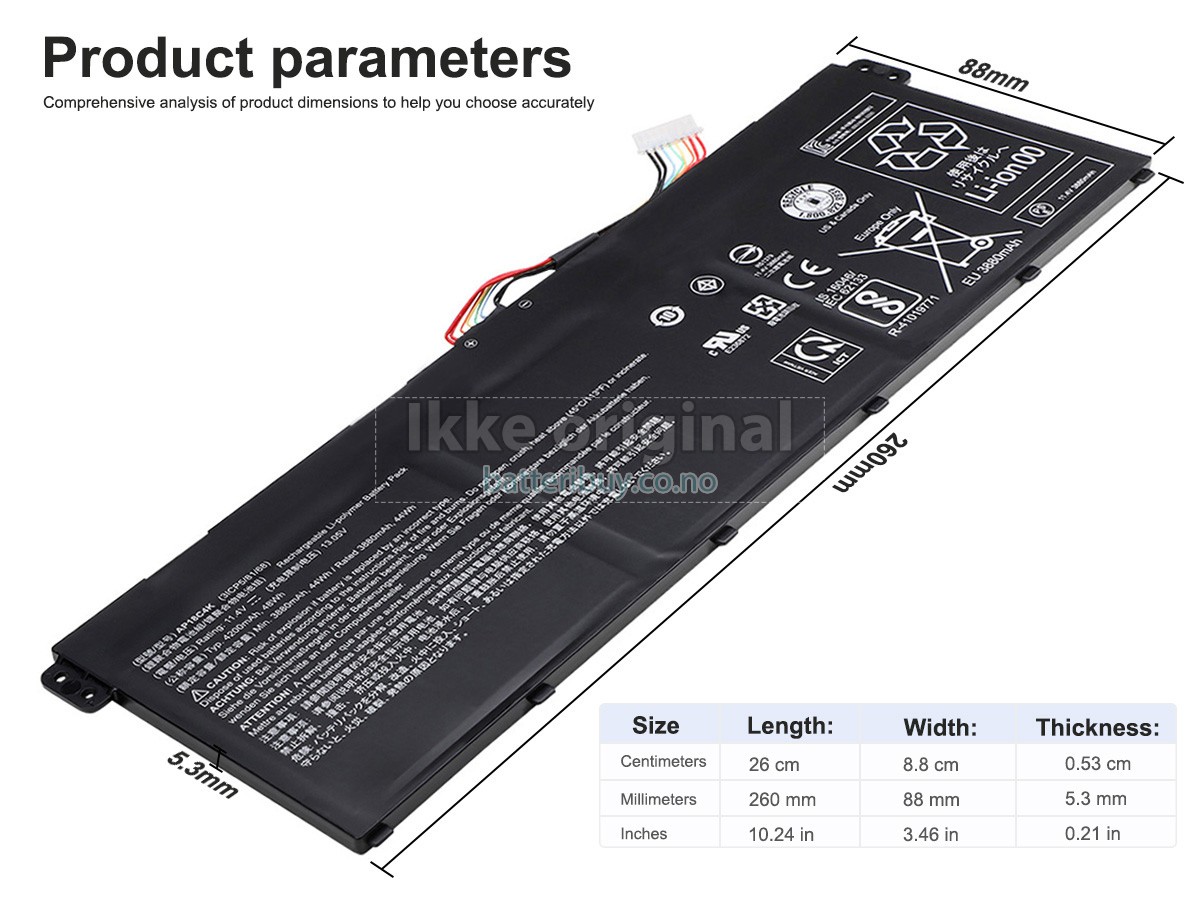 Acer Aspire 3 A315-44P-R1CN batteri