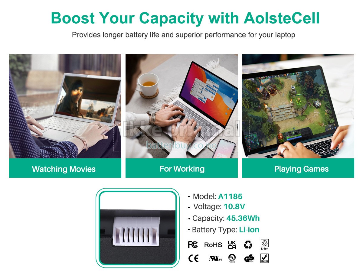 Apple MacBook 13 inch MA254F/A batteri