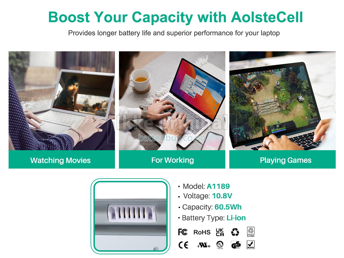 Apple MacBook Pro 17 inch MA611X/A batteri