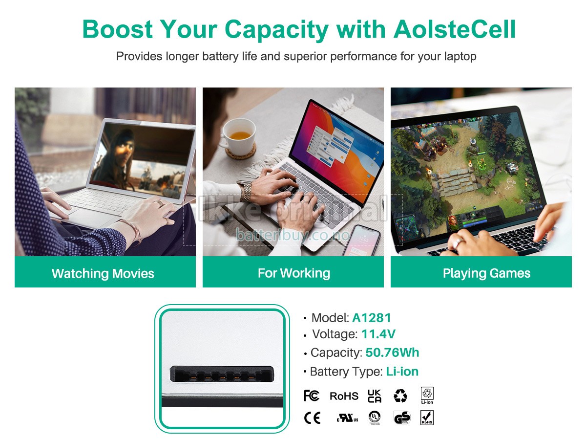 Apple MacBook Pro 15_ MB471X/A batteri