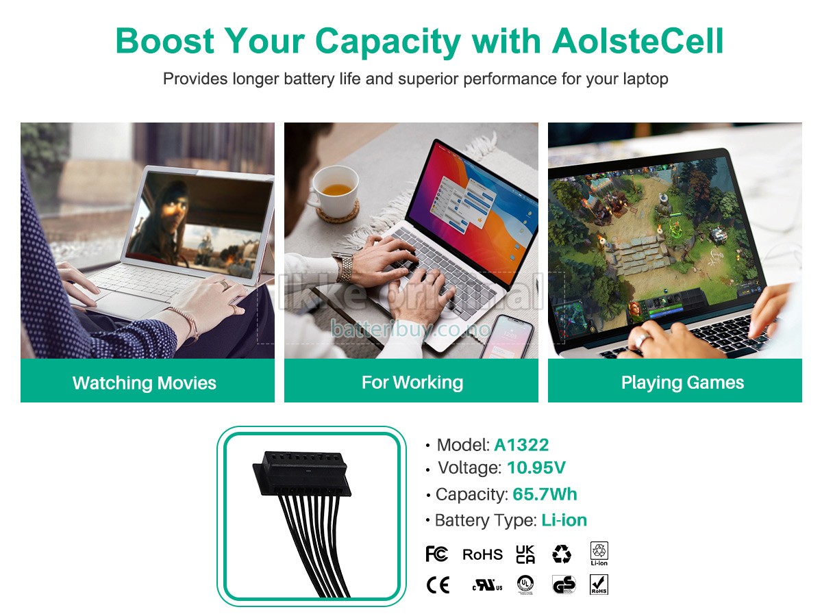 Apple MacBook Pro 13_ MB991TA/A batteri