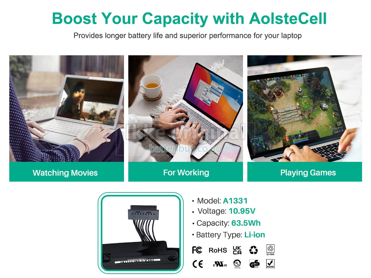 Apple MacBook Unibody 13 inch MC207LL/A batteri