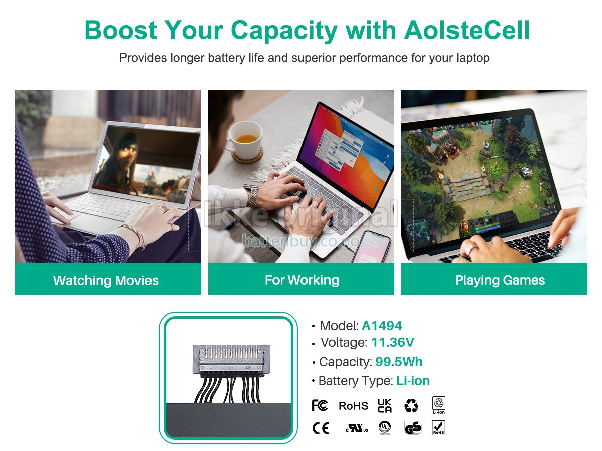 Apple MGXC2LL/A batteri