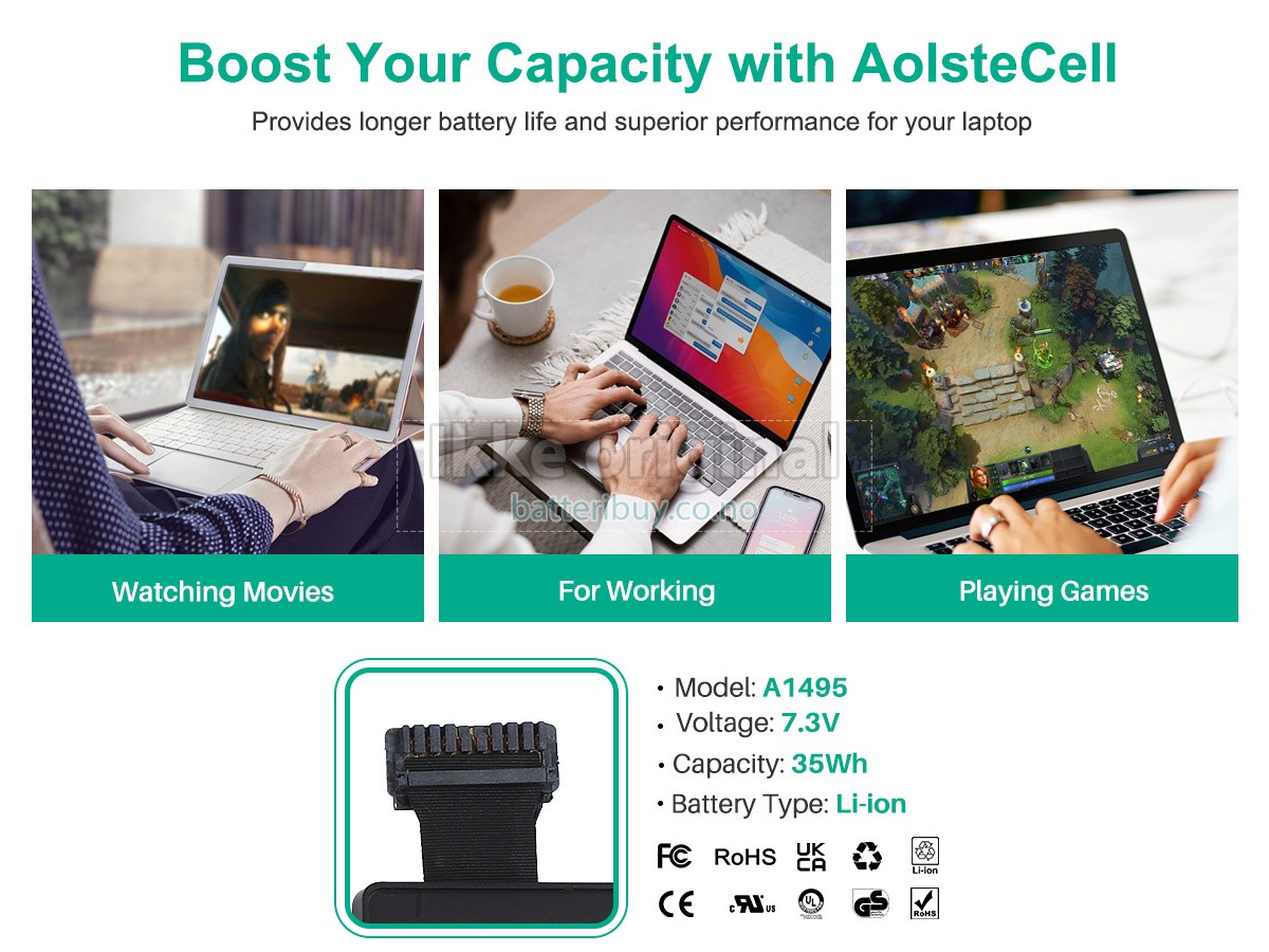 Apple A1465 EMC 2631 batteri