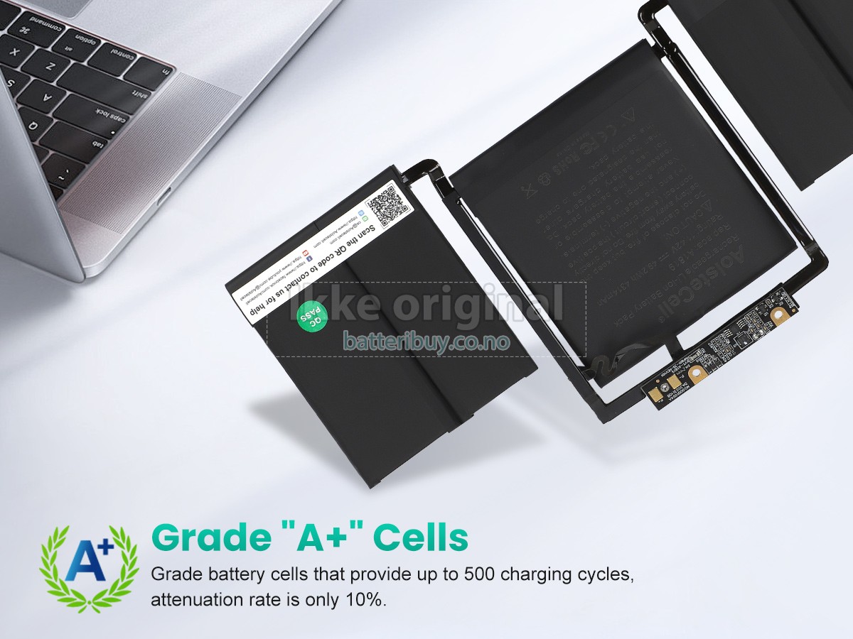 Apple MacBook Pro 13 inch TOUCH A1706(Late 2016) batteri