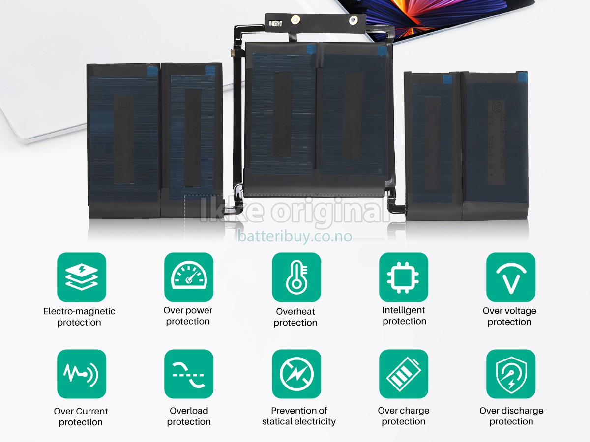 Apple MacBook Pro 13 inch TOUCH A1706(Late 2016) batteri