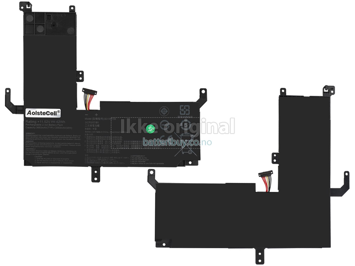Asus VivoBook Flip 15 TP510UF-E8023R batteri