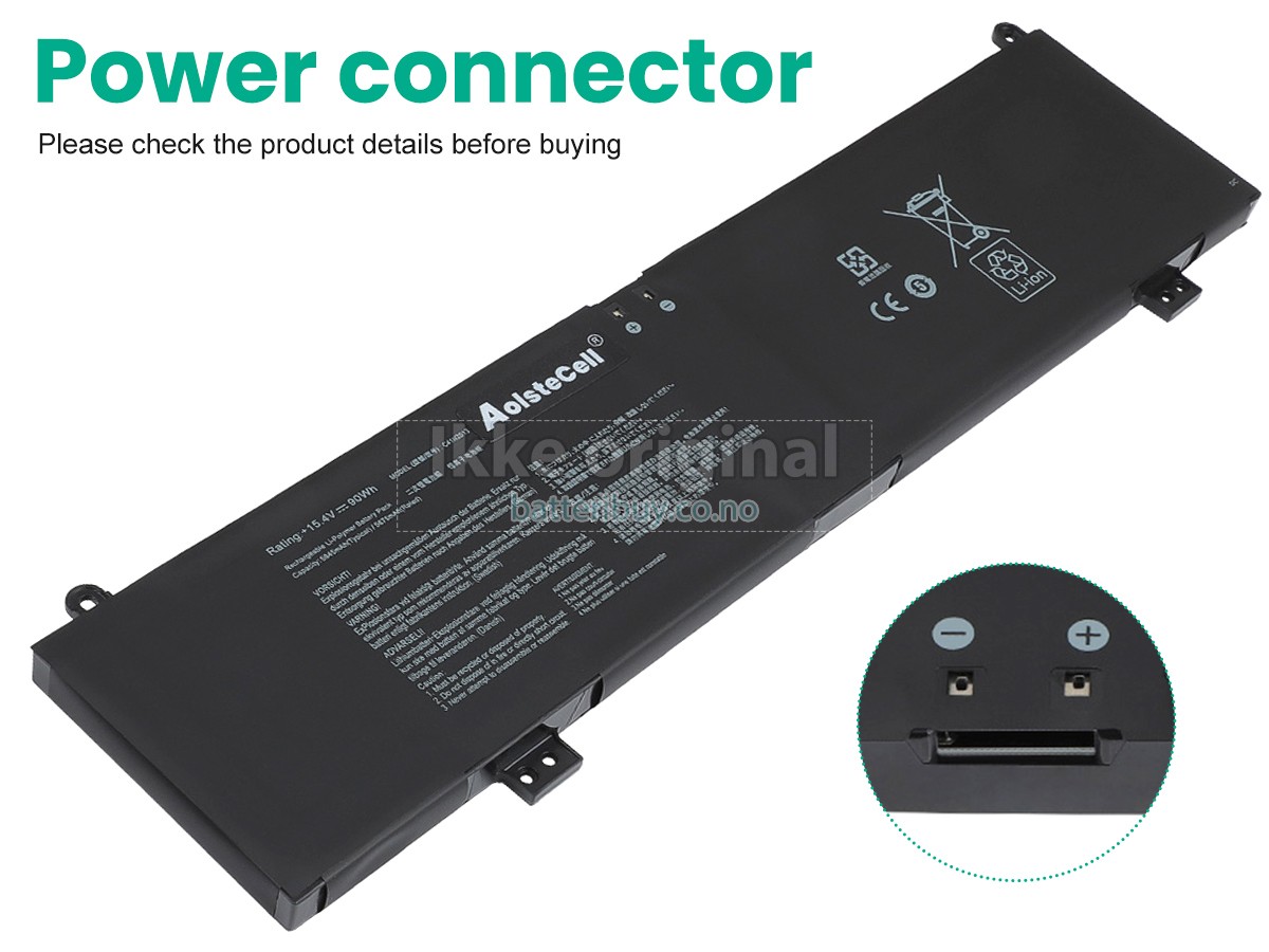 Asus Rog STRIX G17 G713QR-HG030 batteri