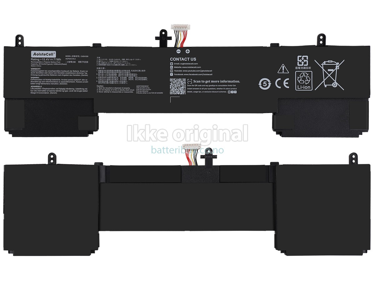 Asus ZenBook 15 UX534FA-AA025R batteri