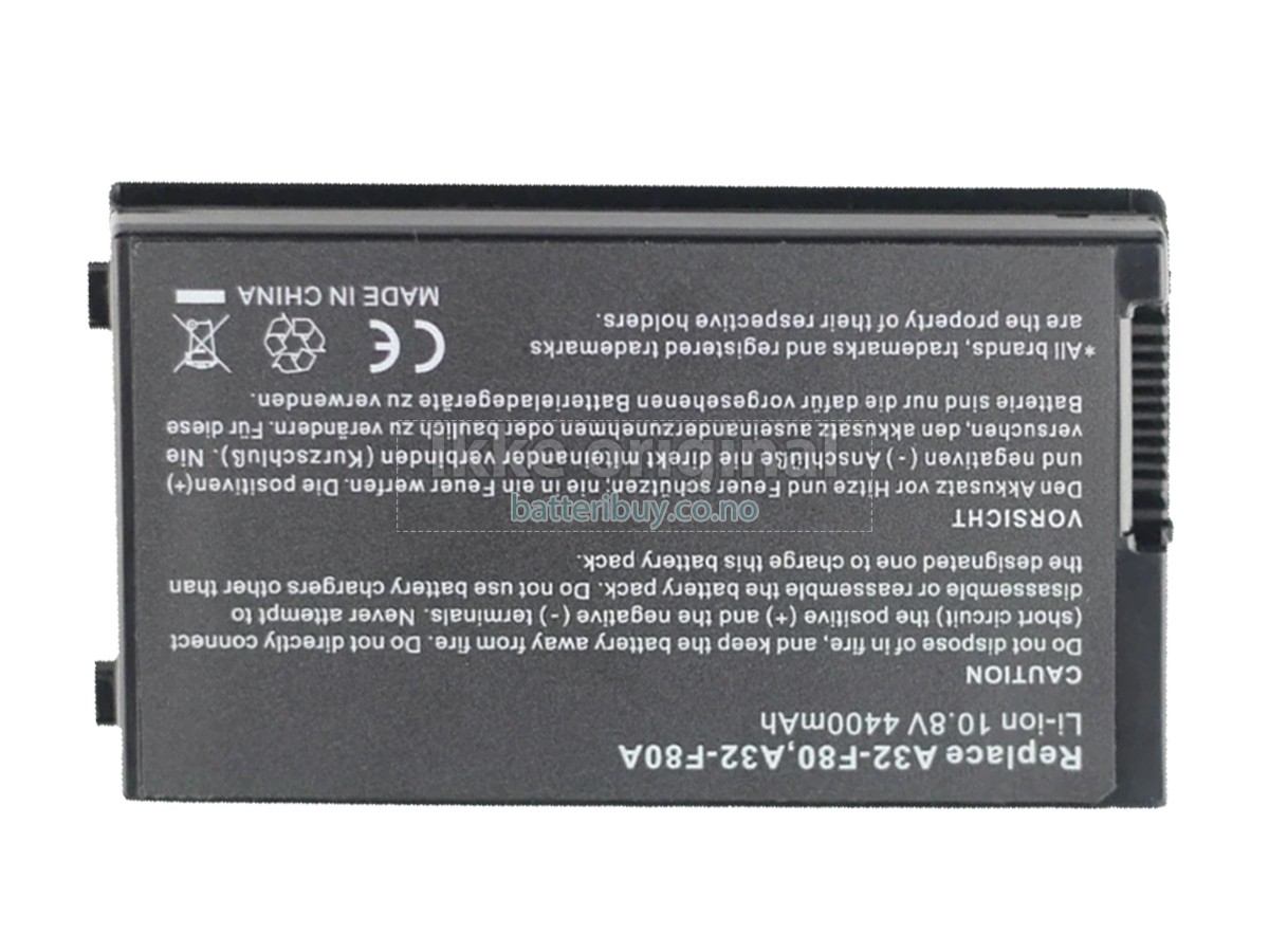 Asus F83 batteri