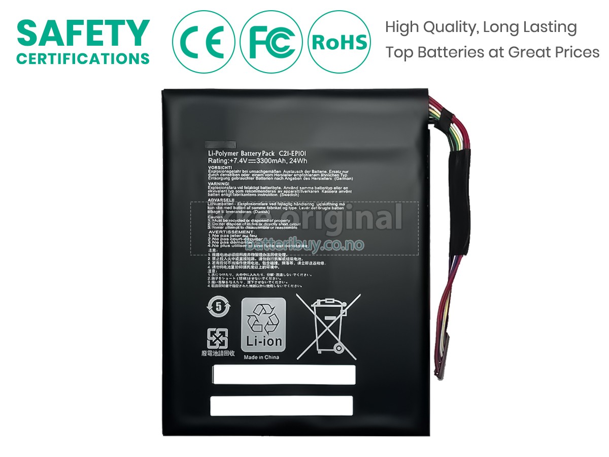 Asus TF101-1B048A batteri
