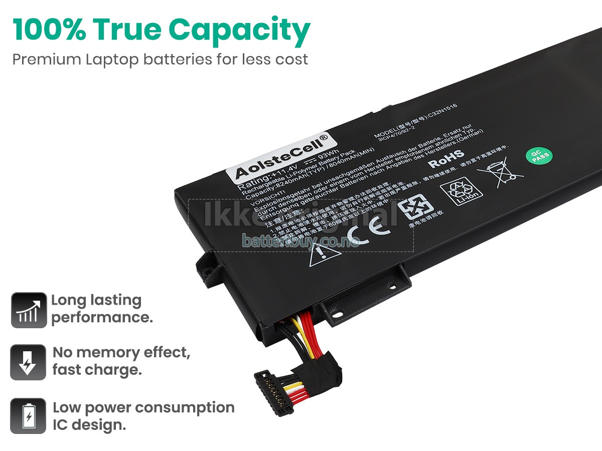 Asus 0B200-01820100 batteri