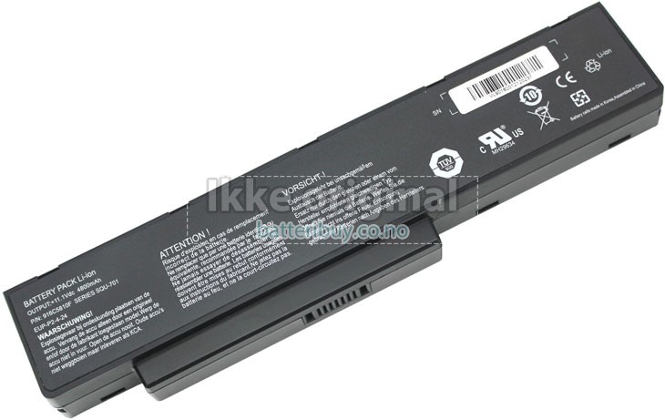 BenQ EASYNOTE MB85 ARES GP batteri BenQ EASYNOTE MB85 ARES GP batteri