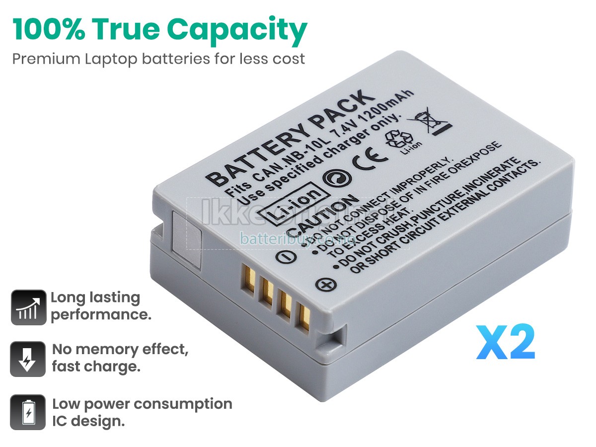 Canon POWERSHOT G1X batteri