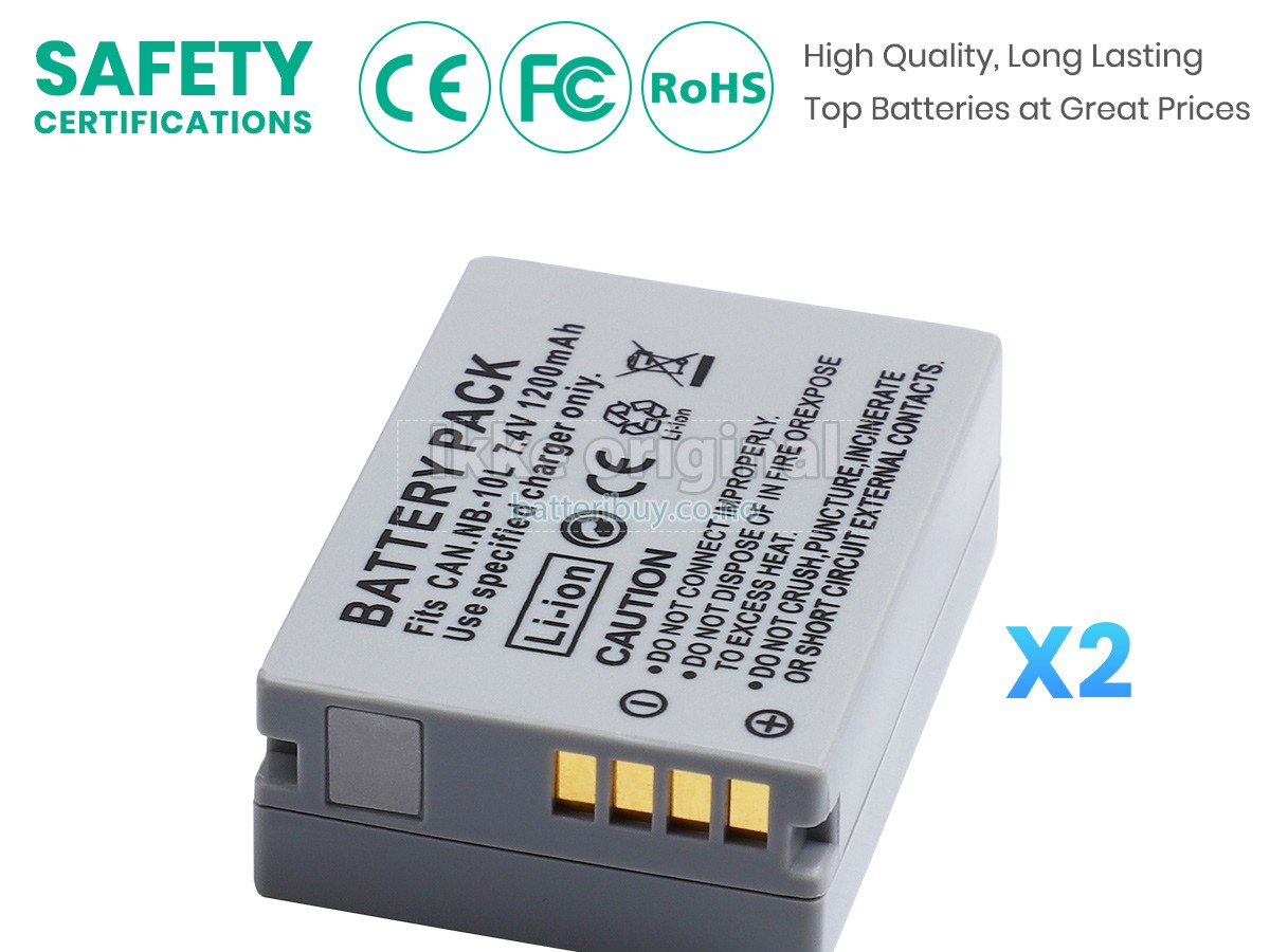 Canon POWERSHOT G1X batteri