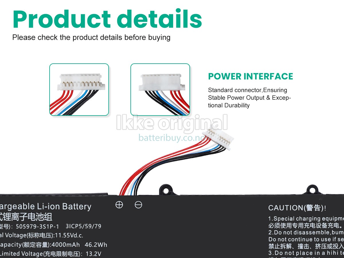 CHUWI 505979-3S1P-1 batteri