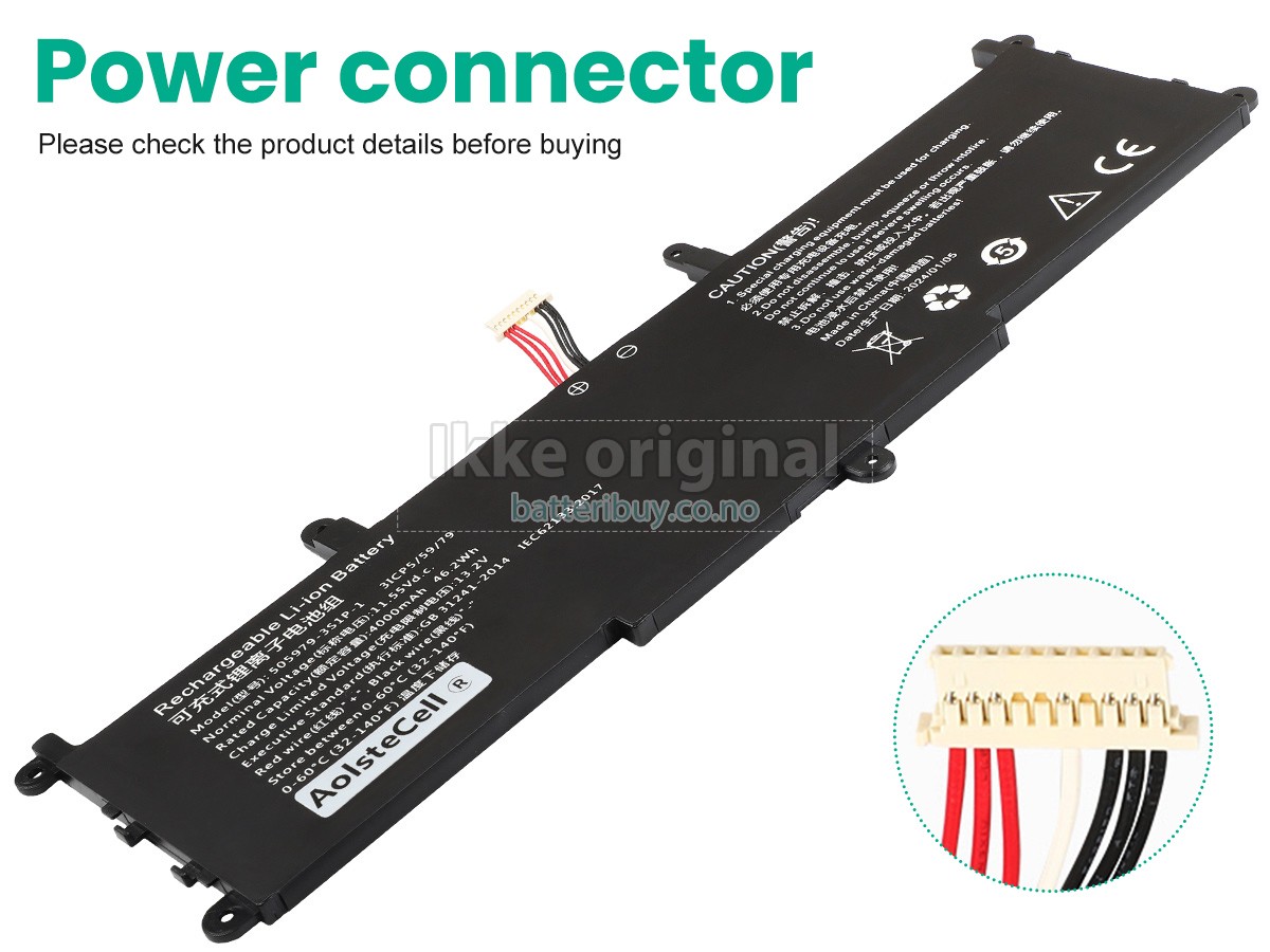 CHUWI 505979-3S1P-1 batteri