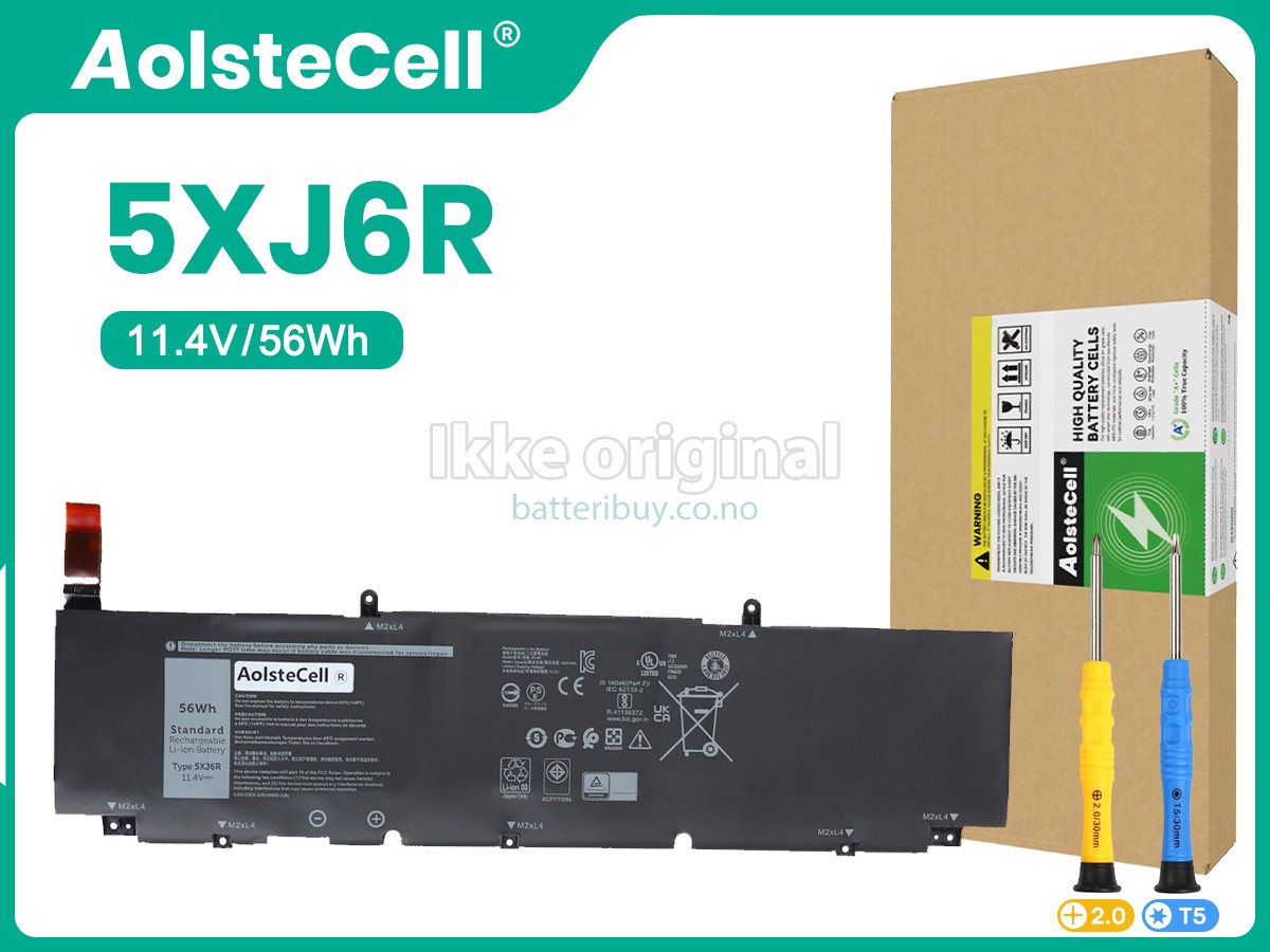 Dell 5XJ6R batteri