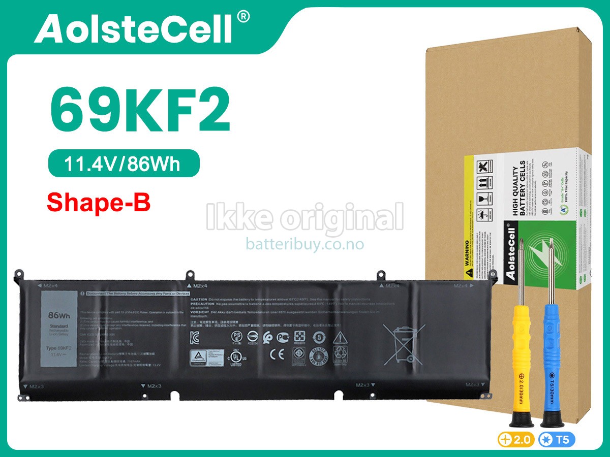 Dell P106F batteri