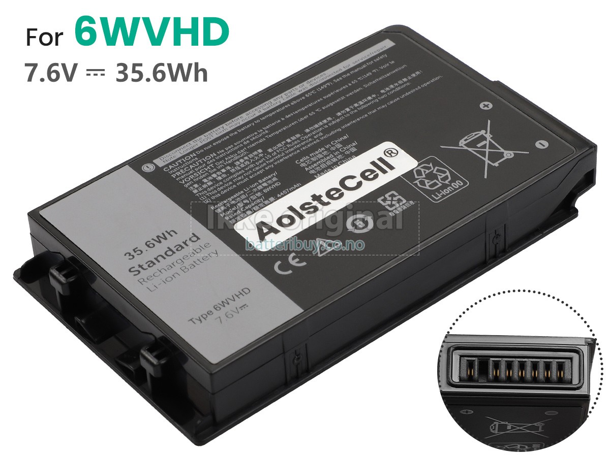 Dell Latitude 7230 RUGGED EXTREME batteri