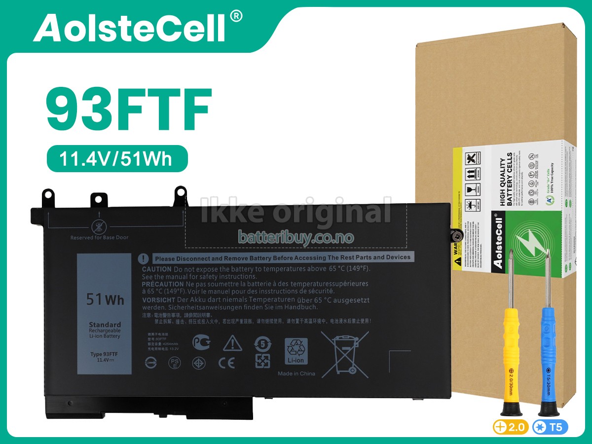 Dell 93FTF batteri