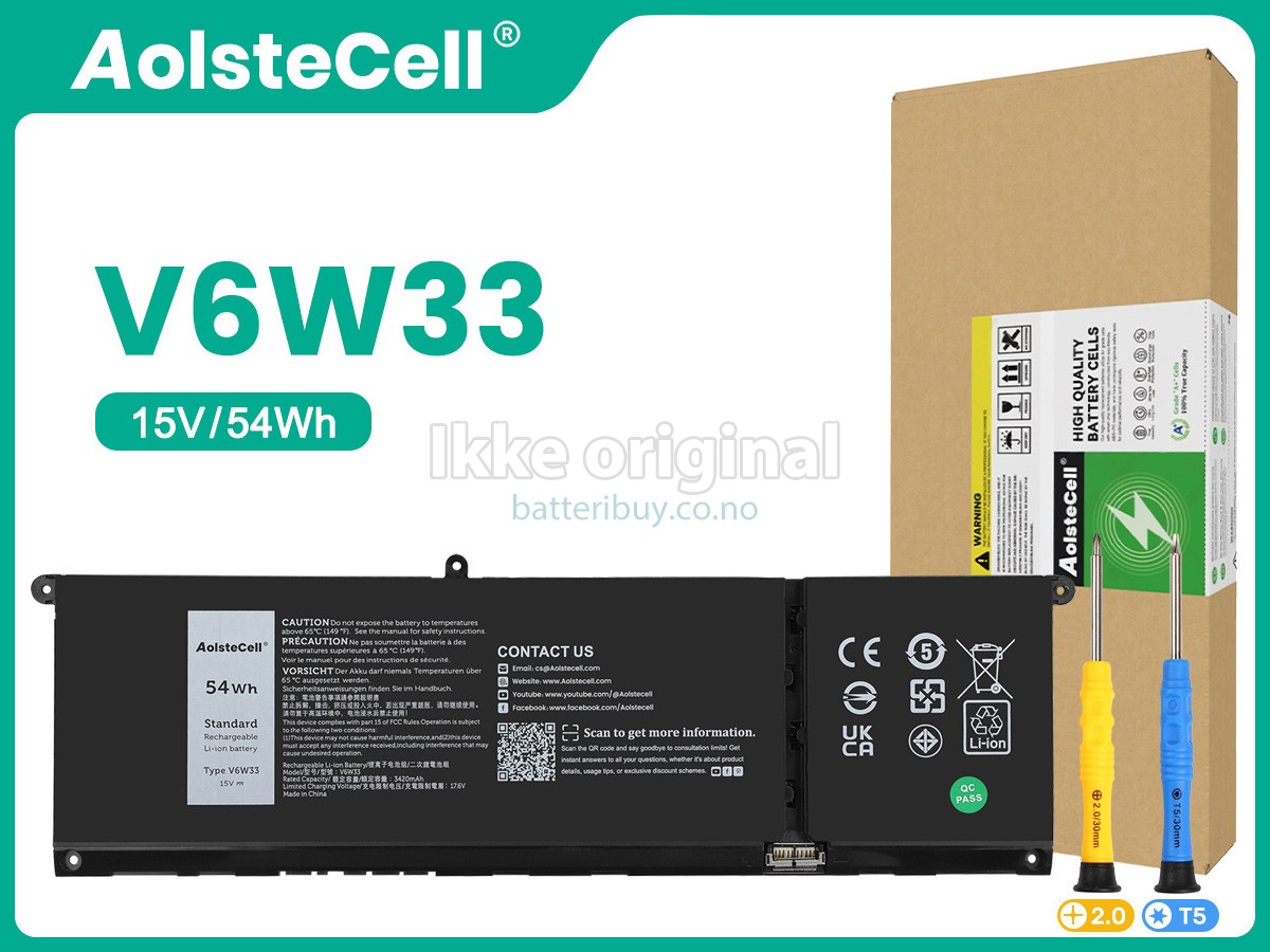 Dell WV3K8 batteri