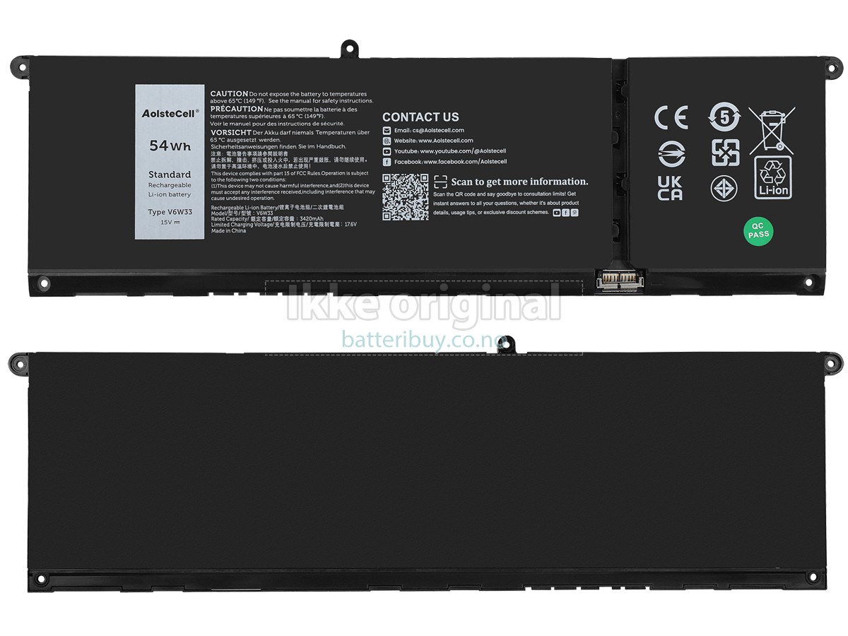 Dell WV3K8 batteri