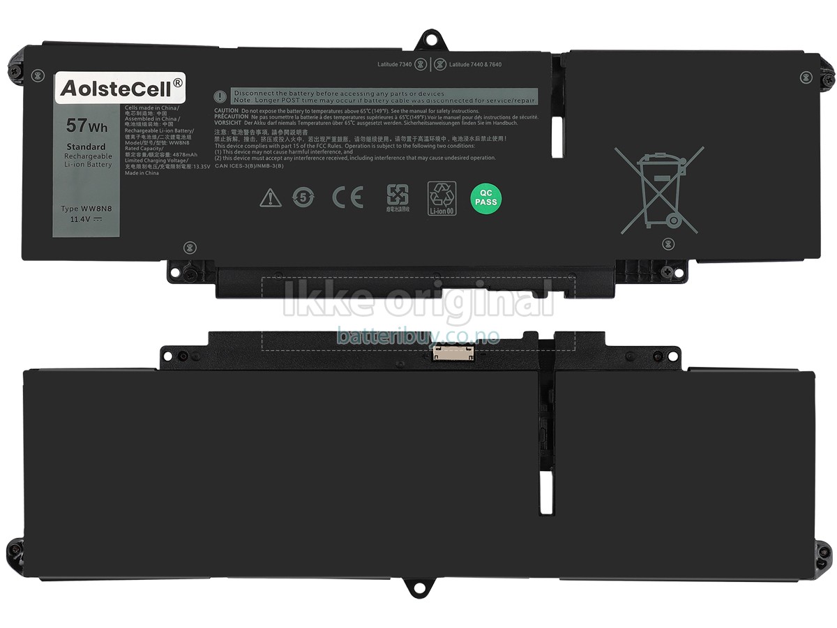 Dell P126F batteri