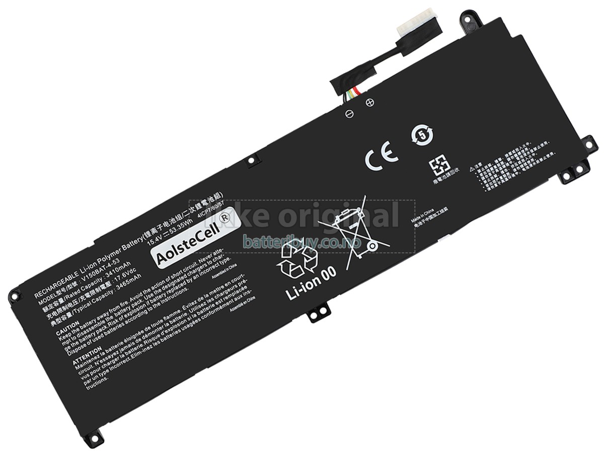 Hasee G8-DA7NT batteri