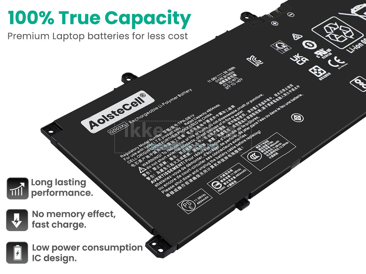 HP GD03XL batteri