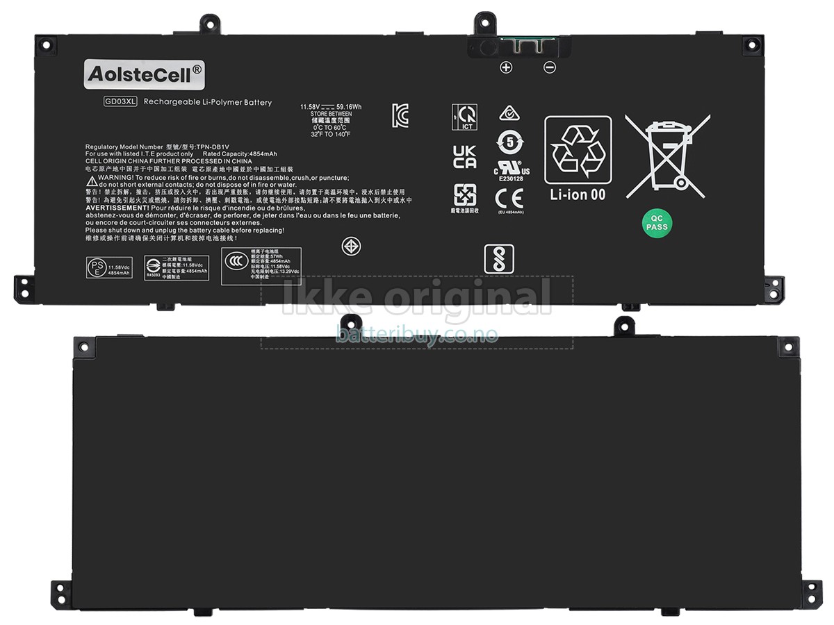 HP GD03XL batteri