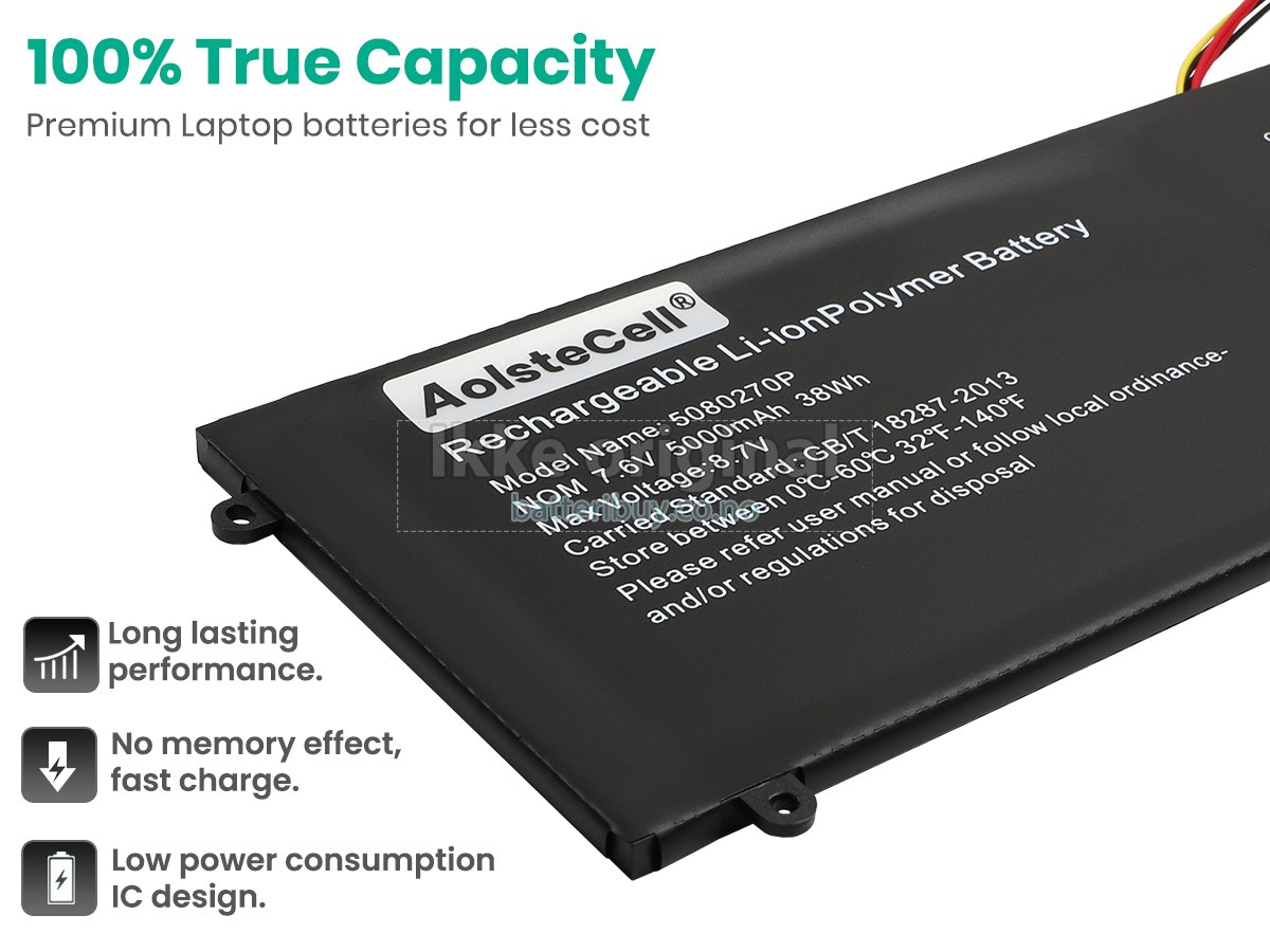 Jumper 5080270P batteri