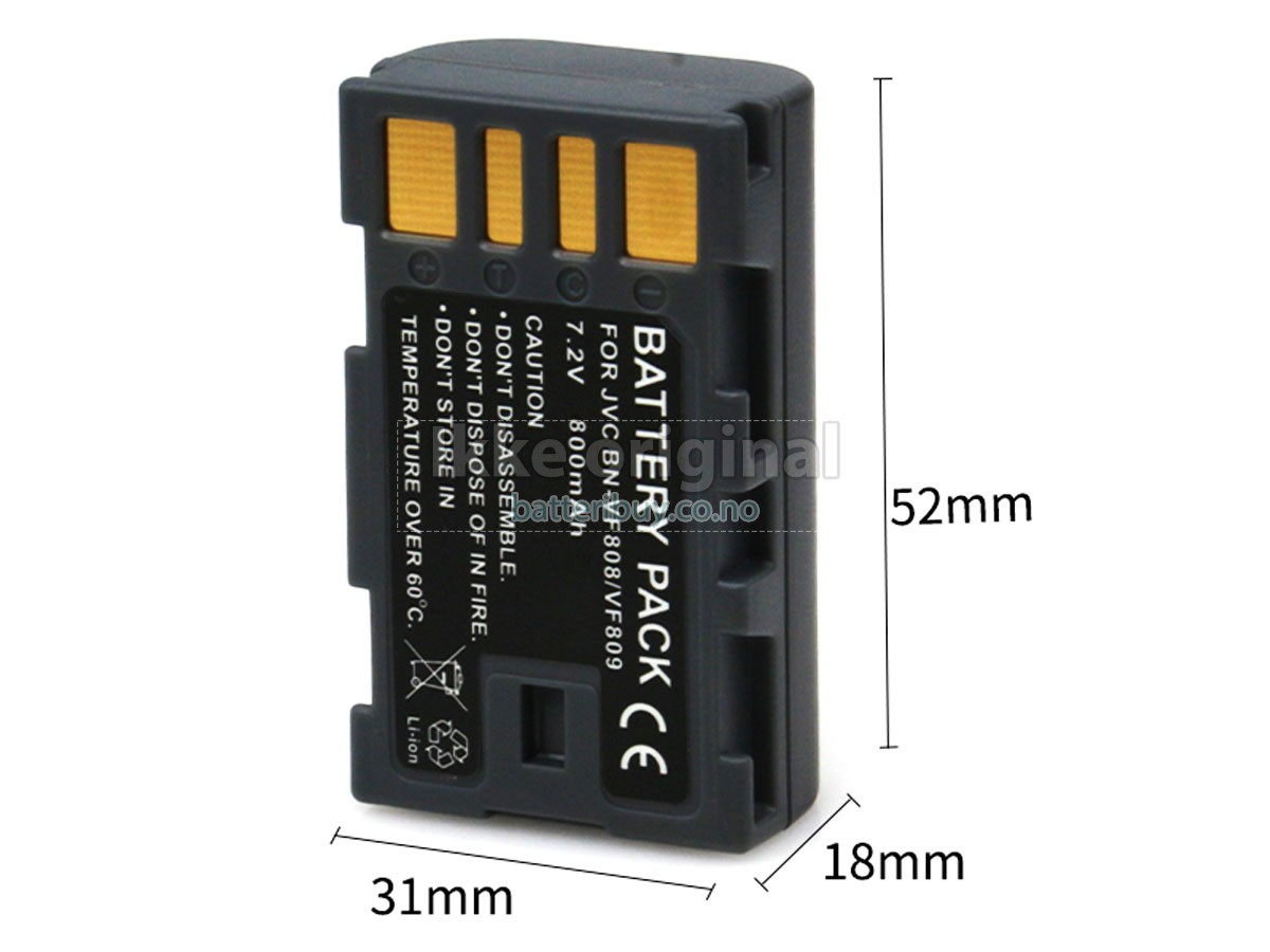 JVC GZ-MG365AC batteri