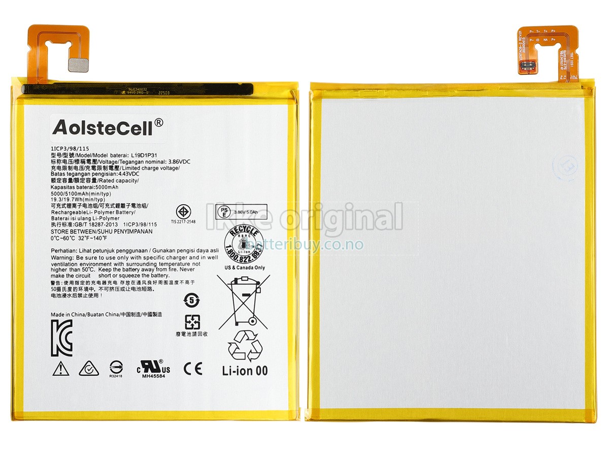 Lenovo TB-8506X batteri