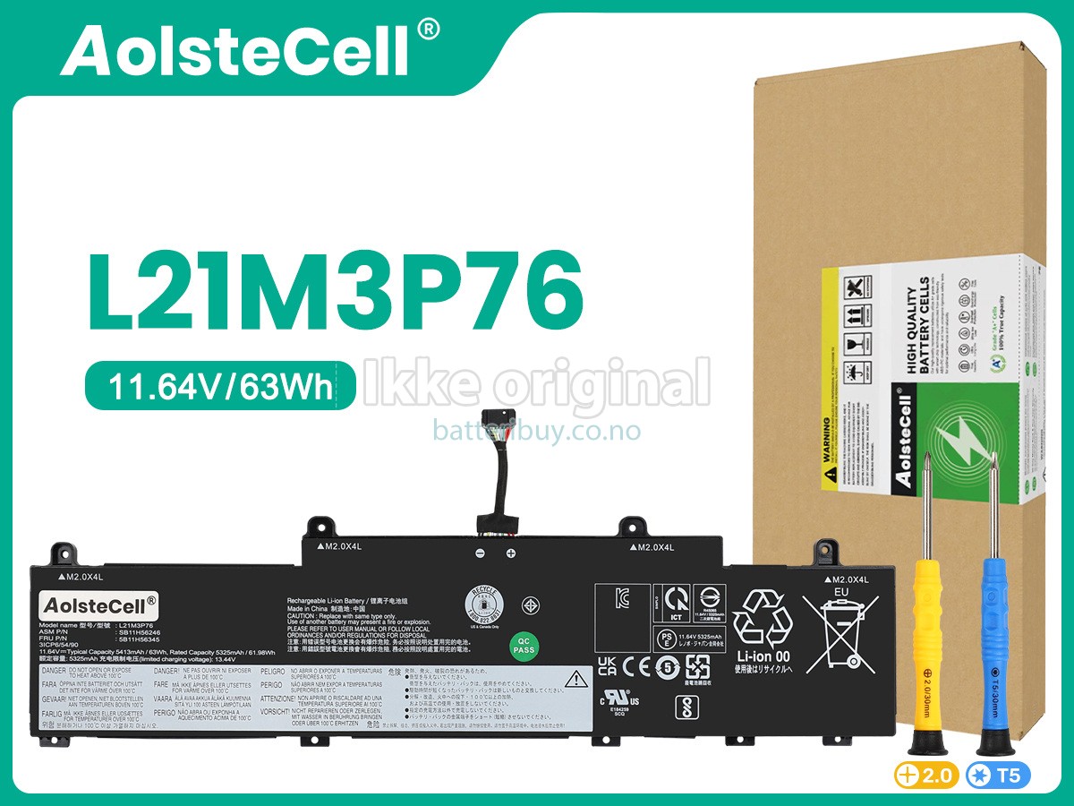 Lenovo 5B10W51907 batteri