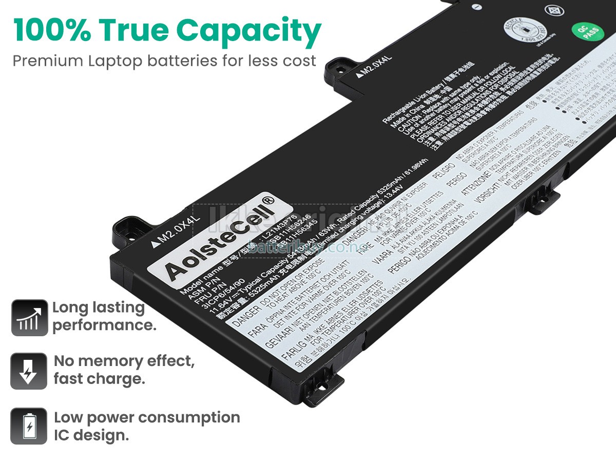 Lenovo 5B10W51907 batteri