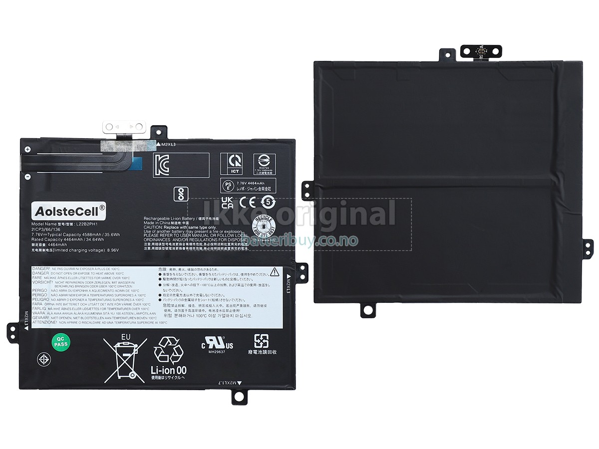 Lenovo IdeaPad DUET 3 11IAN8-82XK0063SB batteri
