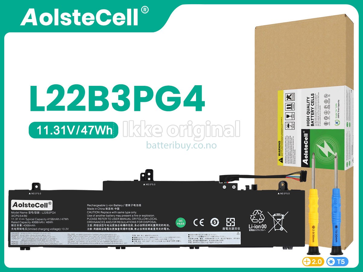 Lenovo L22D3PG4 batteri