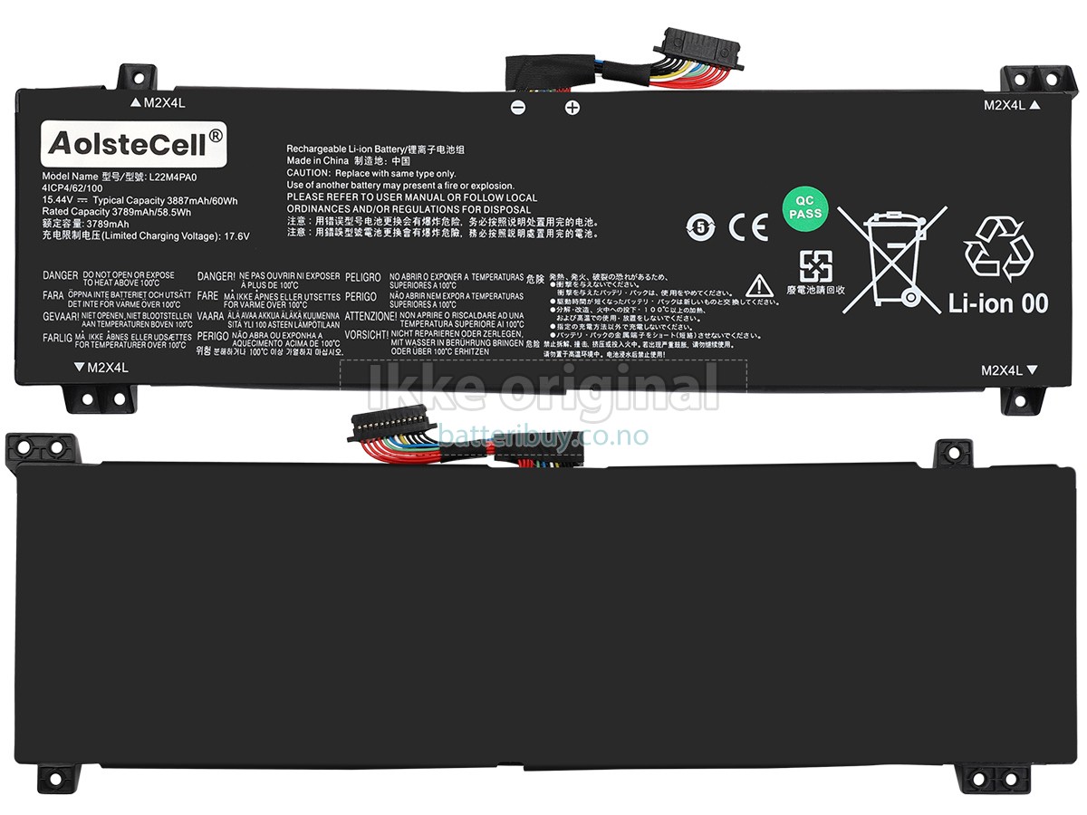 Lenovo LEGION SLIM 5 16IRH8-82YA006PPB batteri