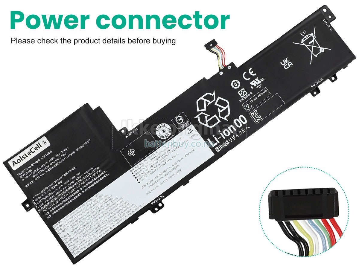 Lenovo SB11N45407 batteri