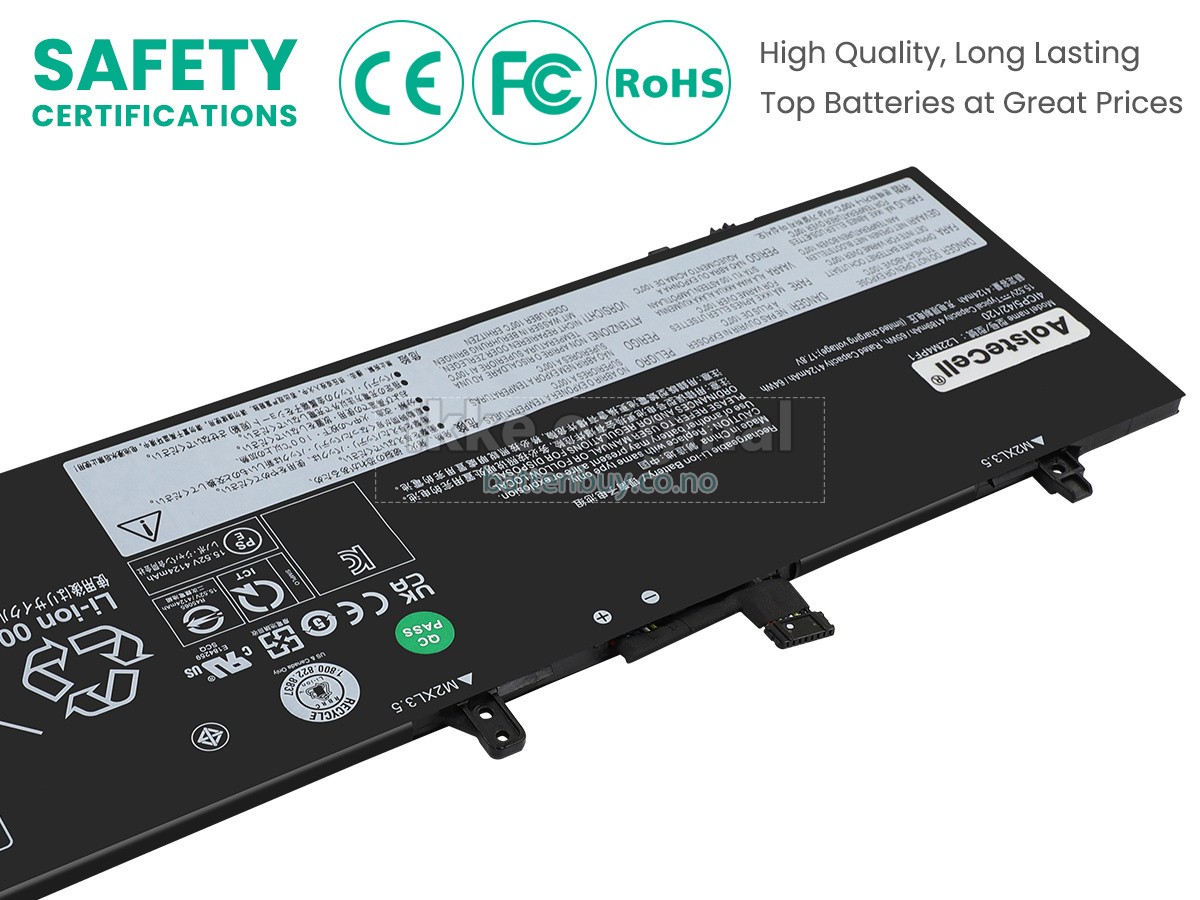 Lenovo YOGA SLIM 6 14IAP8-82WU008YAX batteri