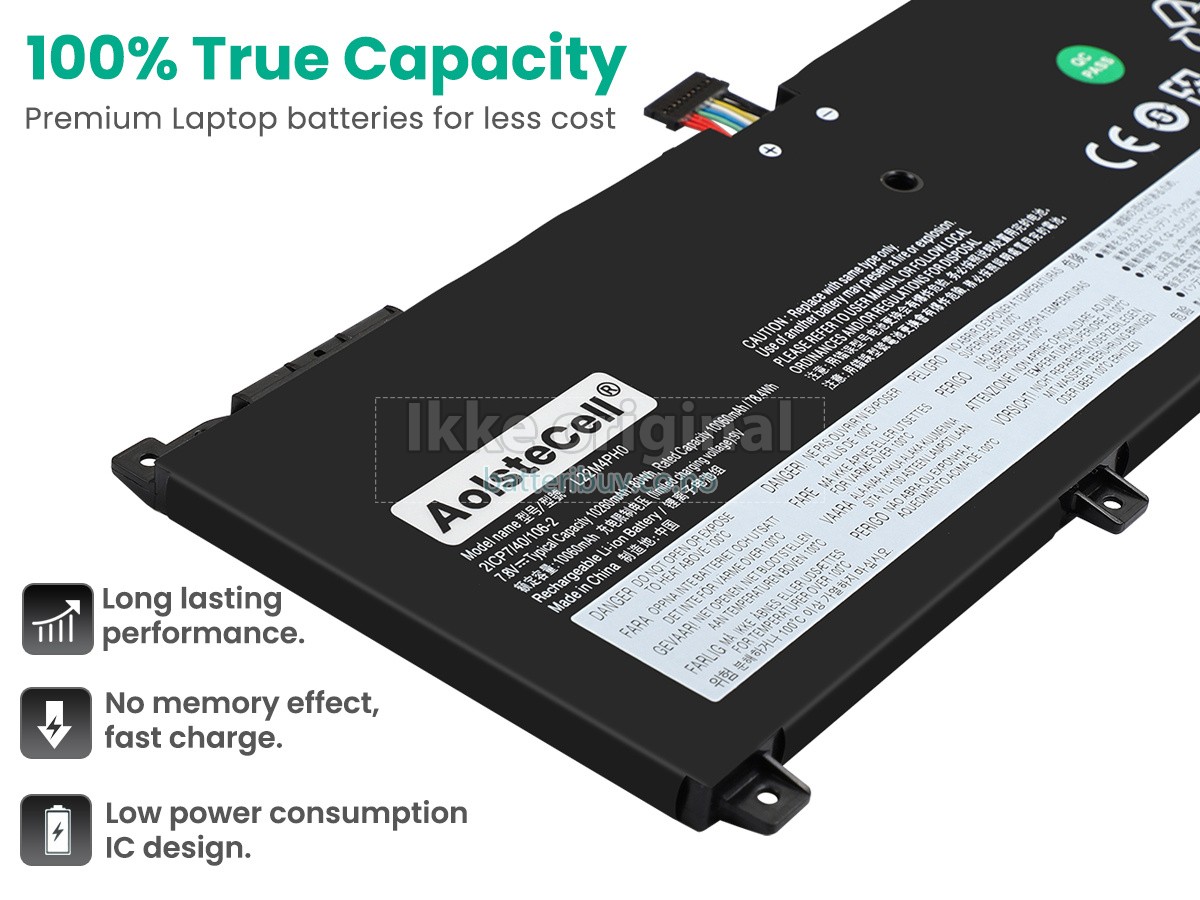 Lenovo YOGA BOOK 9 13IRU8-82YQ002WHH batteri