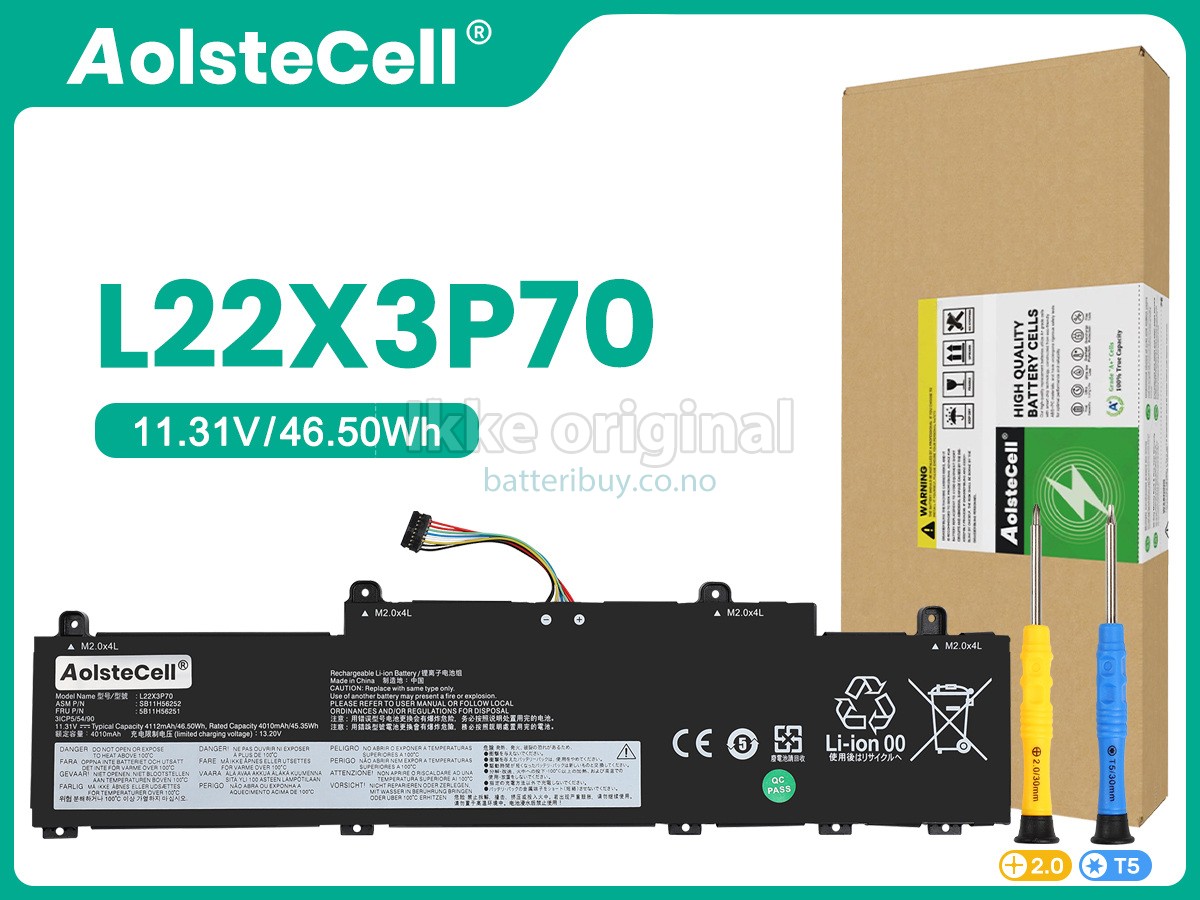 Lenovo L22B3P70 batteri