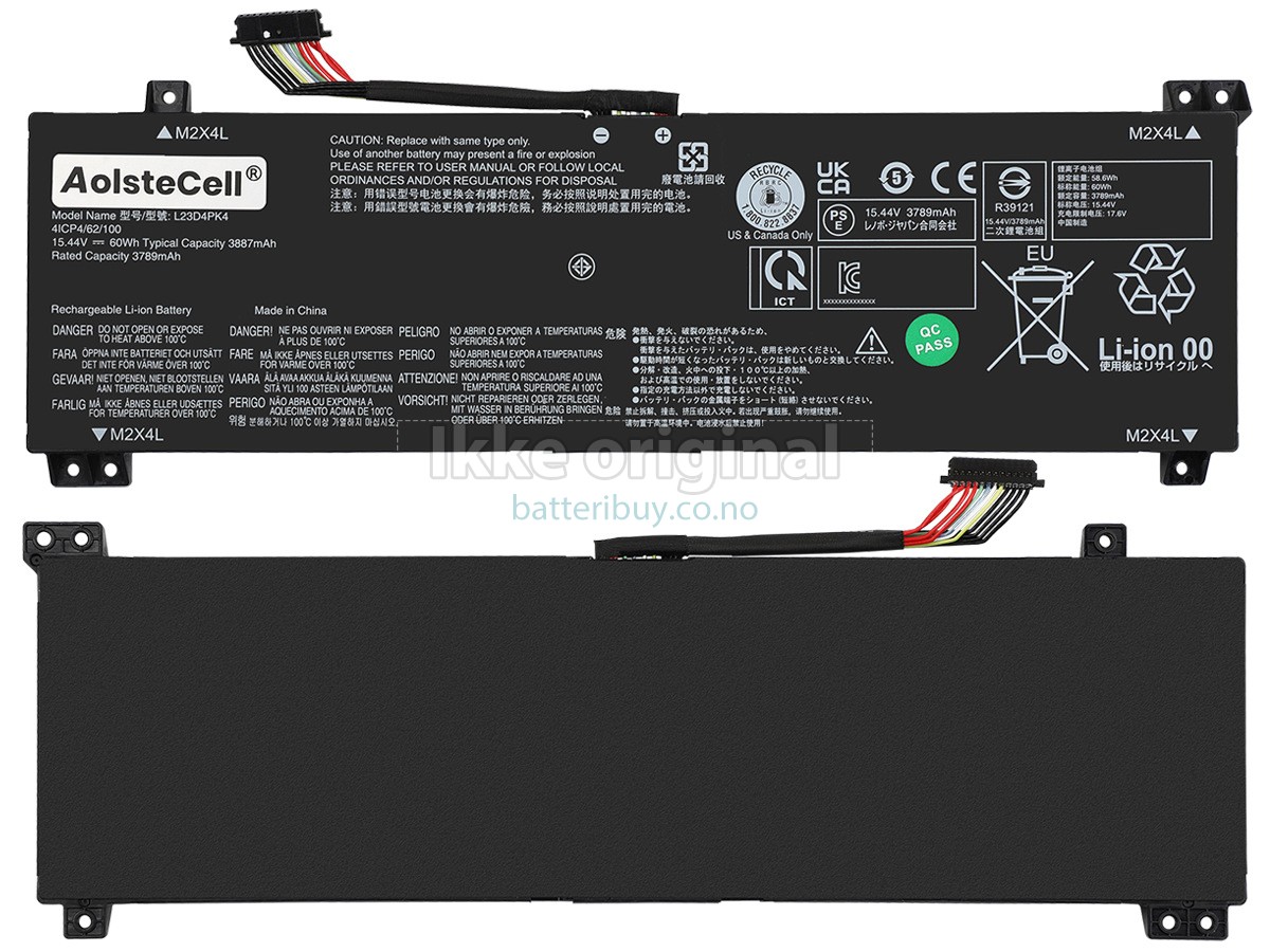 Lenovo LOQ 15IAX9-83GS00K4GE batteri