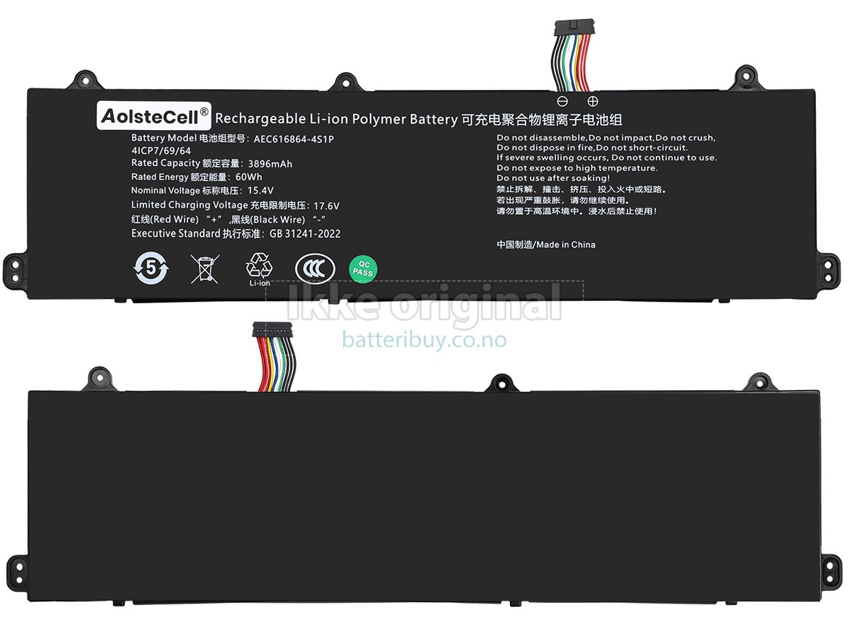 Mechrevo 16-7602 batteri