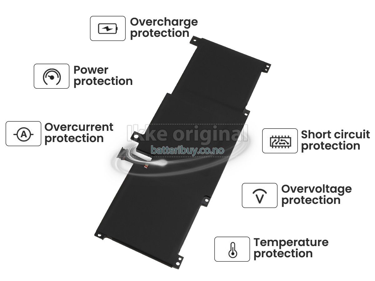 MSI PRESTIGE 14 A12UC-238KH batteri