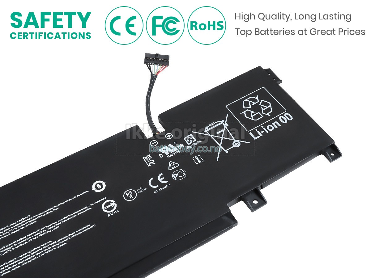 MSI PRESTIGE 14 A12UC-238KH batteri