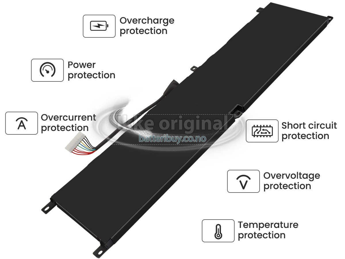 MSI STEALTH GS77 12UHS-040 batteri