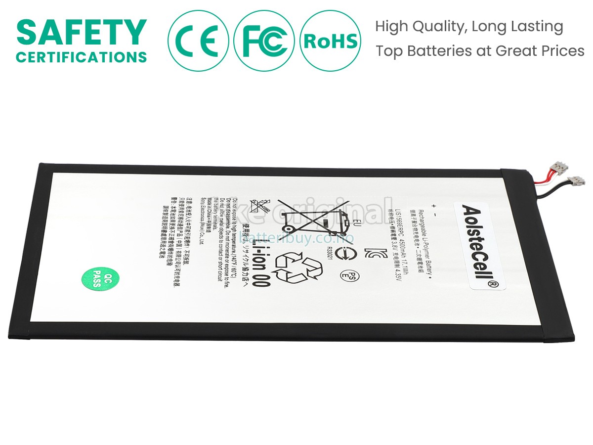 Sony LIS1569ERPC batteri