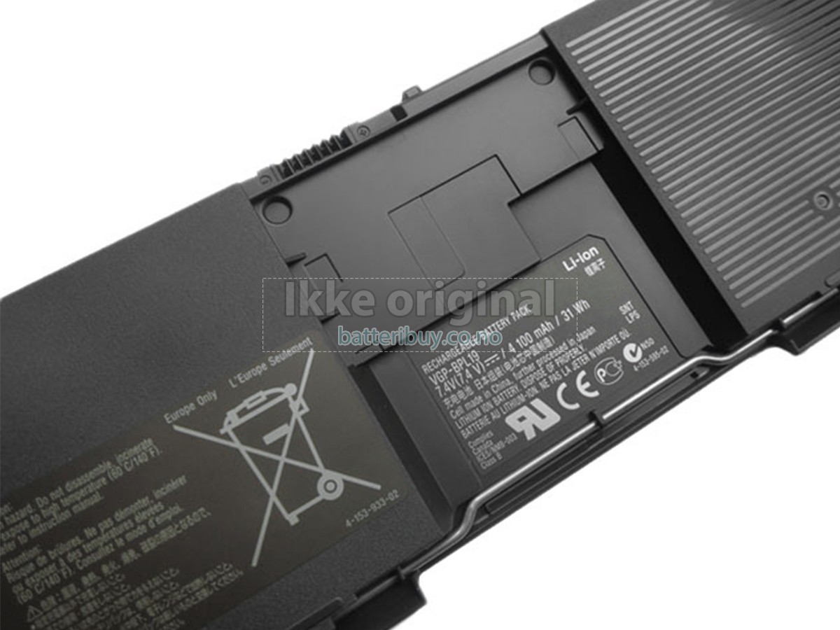 Sony VAIO VPC-X119KJ/B batteri